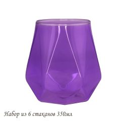 Lenardi 160-267 Набор из 6 стаканов 350мл в под.уп.(х12)Стекло