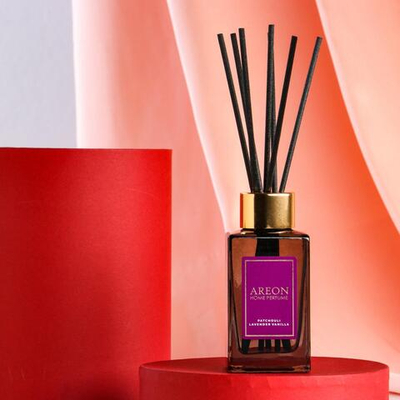 Диффузор ароматический для дома Areon Sticks Premium, 85 мл, Patchouli-lavender