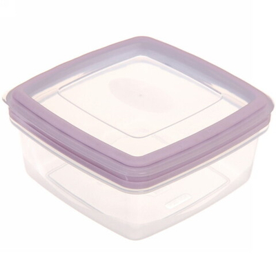 Контейнер пластиковый «Macarons» 500мл 11,6*11,6*5,6см