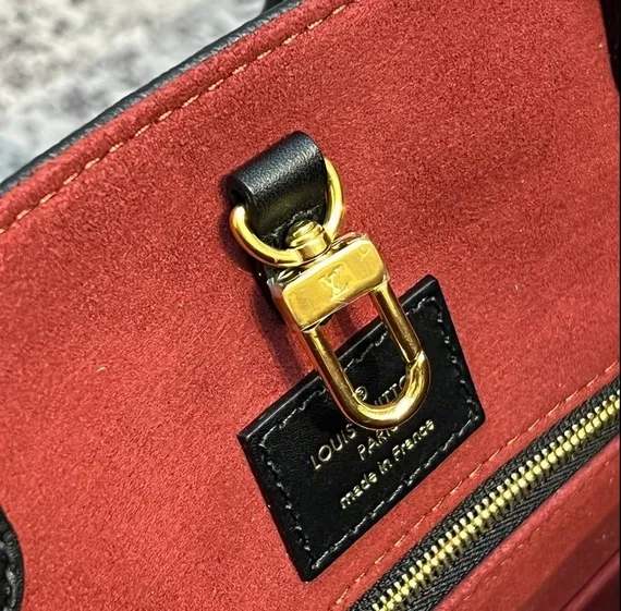 Сумка Louis Vuitton Onthego черный/бежевый