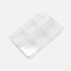 1864 Бокс для страз и дизайна 6 ячеек