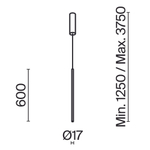 Подвесной светильник Maytoni MOD246PL-L12BK