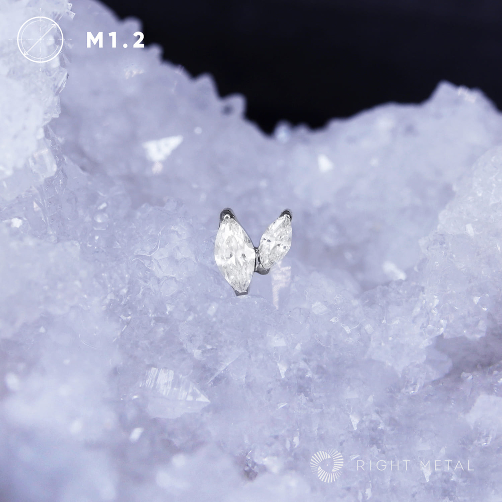 2K Millennium Marquise Crystal