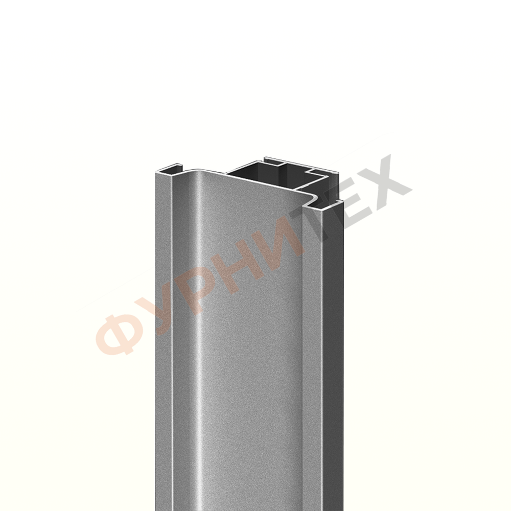 Профиль GOLA KB.81 вертикальный С-образный L=3000 мм, Серебро 