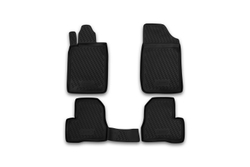 Коврики в салон для PEUGEOT 206 1998-, 4 шт. (полиуретан) CARPGT00007