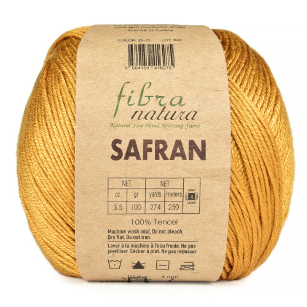 Пряжа Fibra Natura Safran (23) Пряжа Fibra Natura Safran (23)