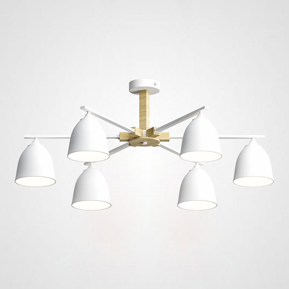 Потолочная Люстра Noa 6 White By Imperiumloft