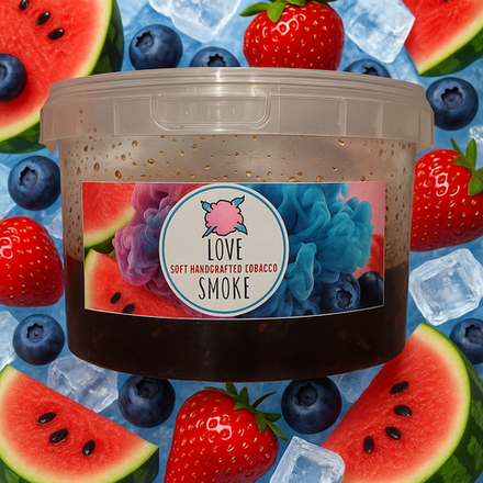 Ручной табак Love 66 (Арбуз ягоды холодок) 250г