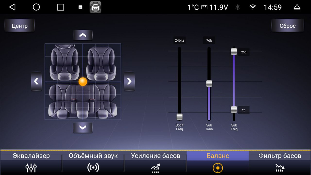 Устройство головное KB-KR-9235-S10 для HYUNDAI SANTA FE 2012-2018