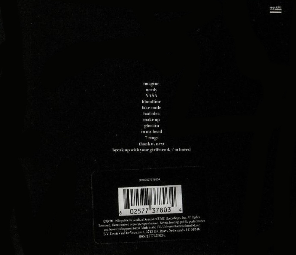 Ariana Grande / Thank U, Next (CD)