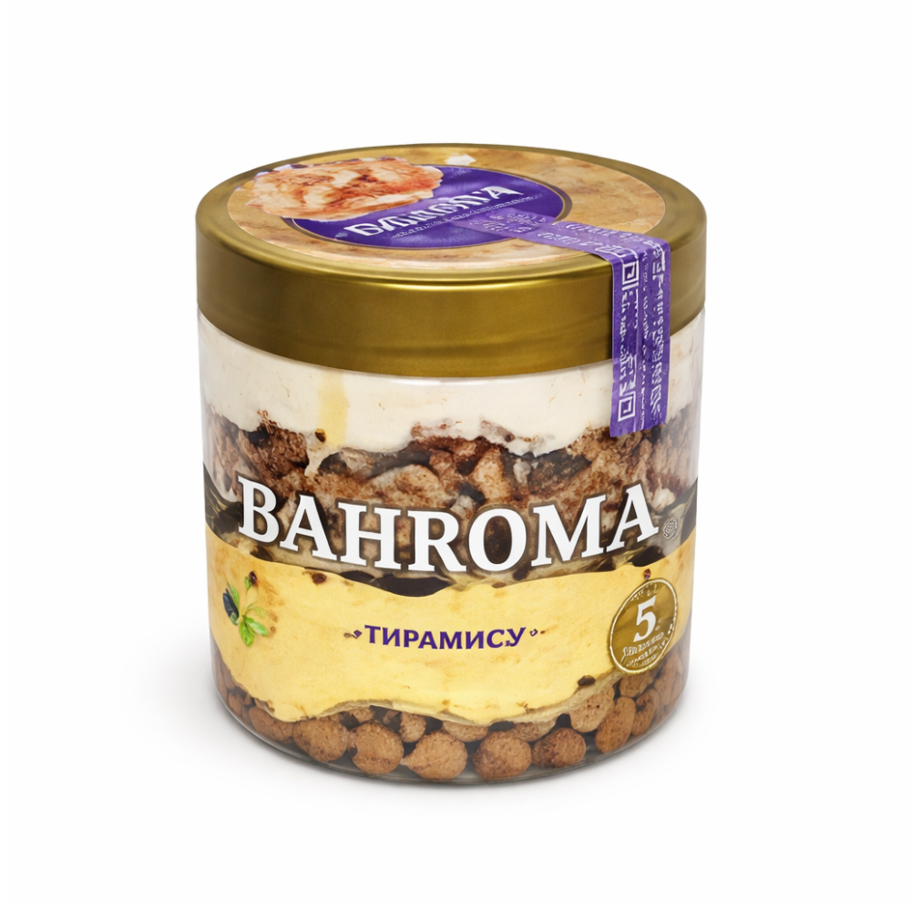 Мороженое Bahroma Тирамису 5 слоев 320 гр