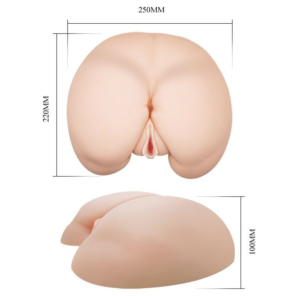 Вагина и попка c вибрацией