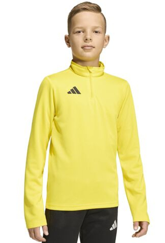 Кофта для мальчика теннисная Adidas Kids Entrada 22 Training - team yellow/black