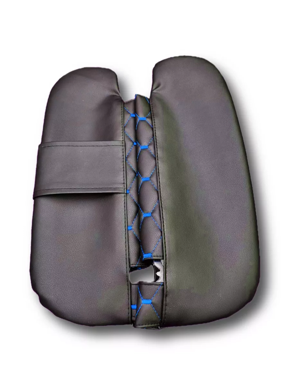 Чехлы на козырьки Лада Гранта, Калина, Датсун (синий Рубин)