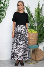 Платье Мелони (зебра) П13529-41М LT Collection