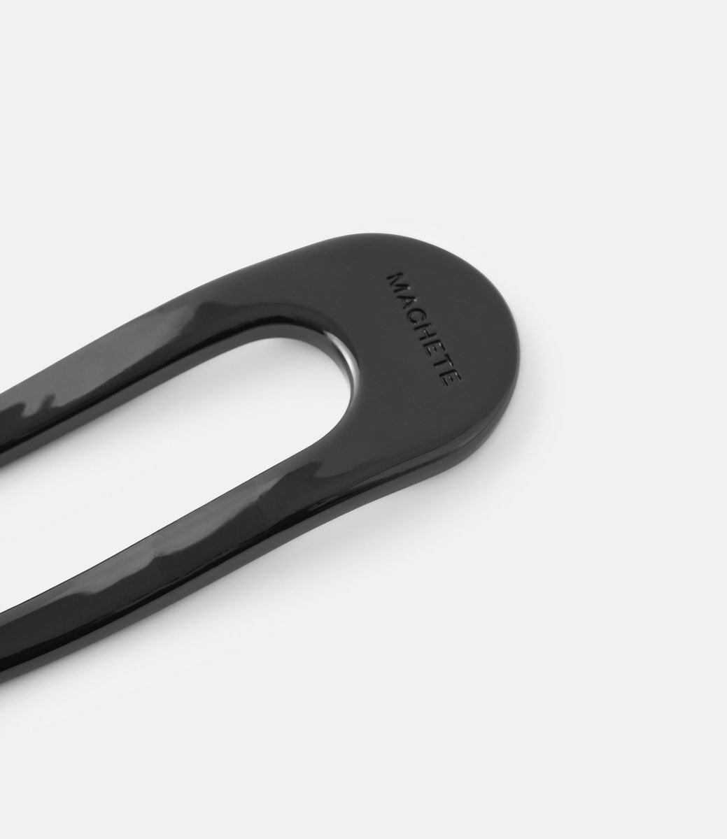 Machete French Hair Pin Black — шпилька из ацетата