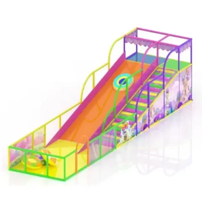 Тюбинговая горка "Веселое приключение" (4,35х14х4,8 м)