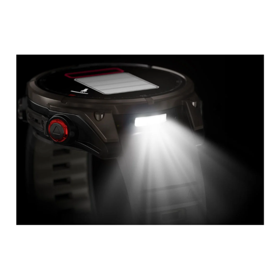 Умные часы Garmin Fenix 8 PRO, 47 мм, AMOLED, Sapphire, Carbon Gray DLC Titanium with Black/Pebble Gray Silicone Band