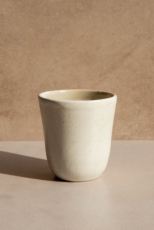 Стакан, бежевый в крапинку / Ирина Титкова | керамика