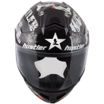 Шлем модуляр Hustler HT-65 черн/бел M