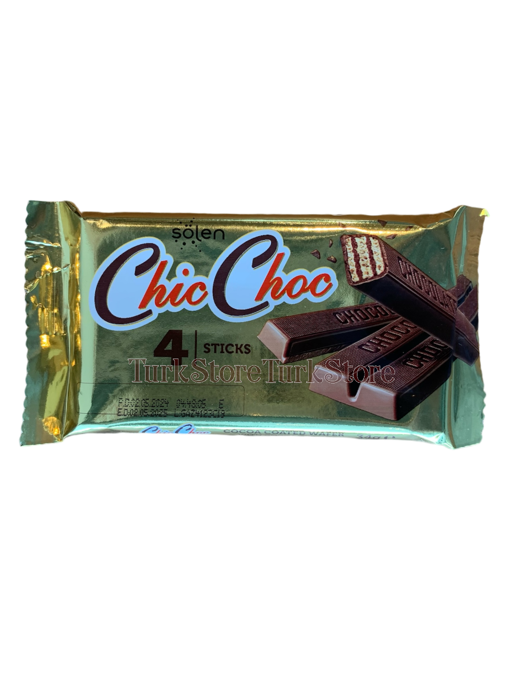 Вафли "Chic Choc" с шоколадной начинкой покрытые шоколадной глазурью 34 гр