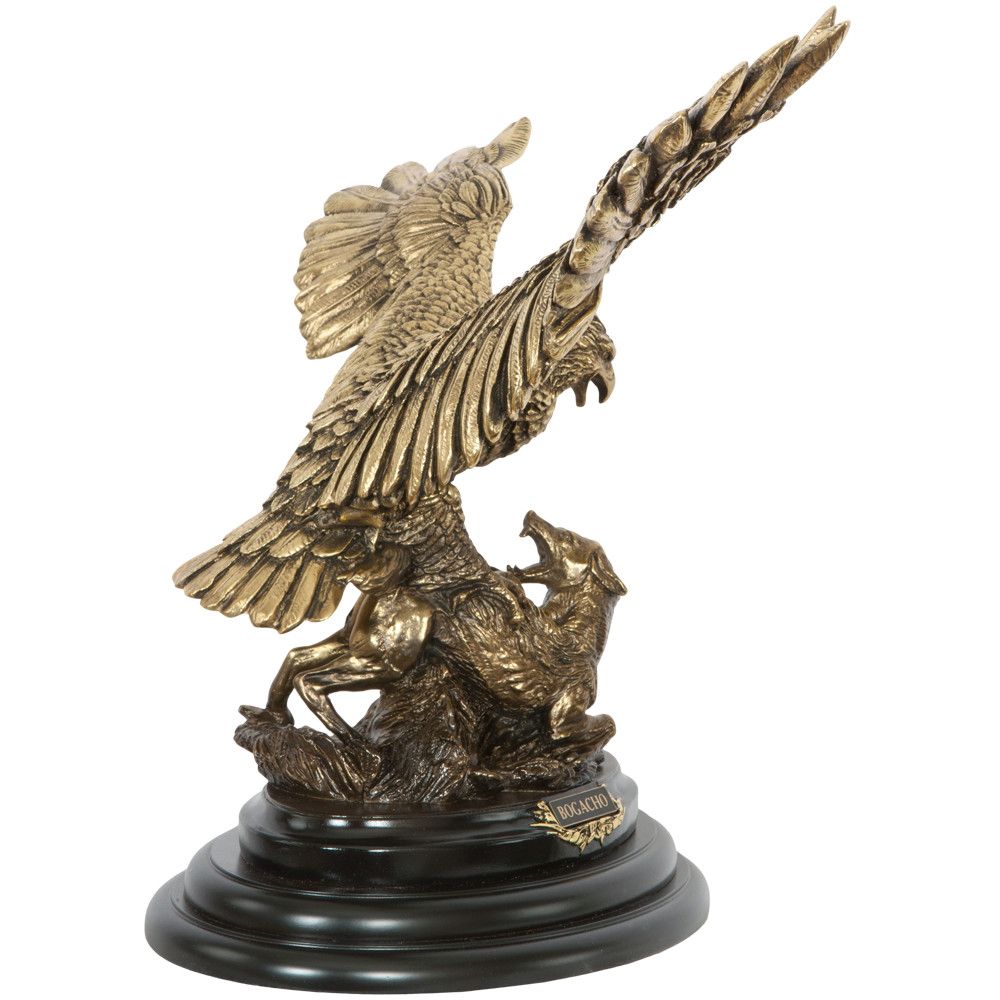 Статуэтка Поединок орла с шакалом 2 Бронза