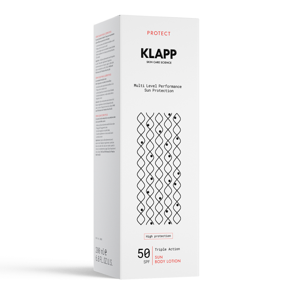 KLAPP Солнцезащитный лосьон для тела SPF50- SUN PROTECT Multi Level Performance, 200 мл