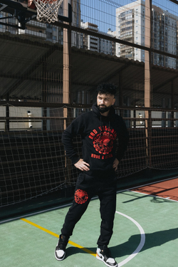 Худи чёрная Yakuza Premium 3626-2