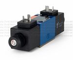 4WE6J61/CW220-50N9K4 - Гидрораспределитель золотниковый Ду 6 с электроуправлением, схема J (34), электроуправление W230, возврат - пружинный