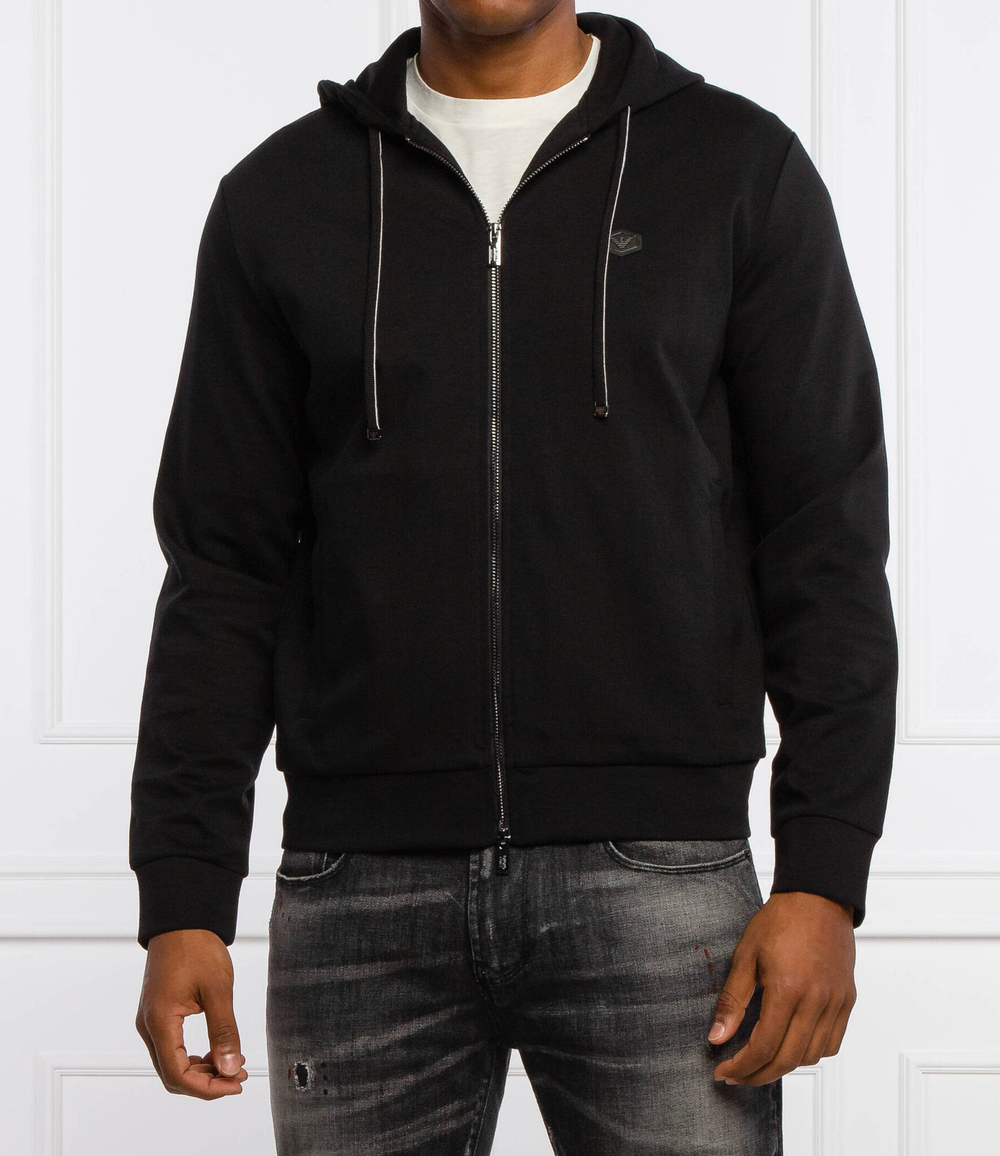 Худи Emporio Armani - черный(8N1MG0 1JBTZ)