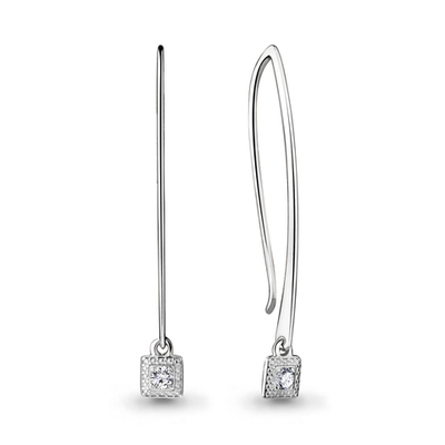 942475 Серьги из Золота с бриллиантами