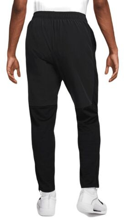 Мужские теннисные штаны Nike Court Advantage Trousers - black/black/white