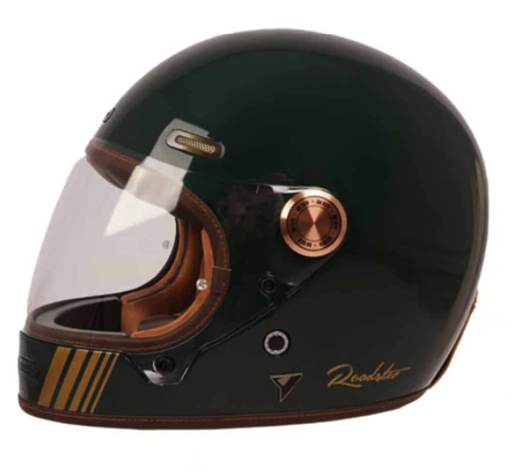 Roadster III helmet dark green
