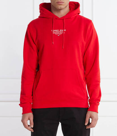 Худи Tommy Jeans - красный(DM0DM18409)