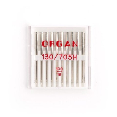 Иглы для бытовых машин ORGAN, универсальные №100, 10 игл
