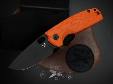 Складной нож FOX knives 604 OR CoreVox c клинком из стали Böhler N690, рукоять FRN