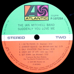 Ian Mitchell Band / Suddenly You Love Me (LP)