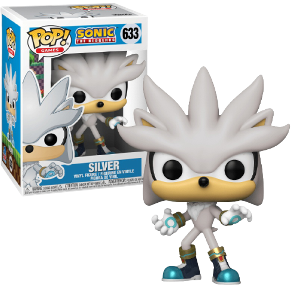 Silver the hedgehog funko pop sale