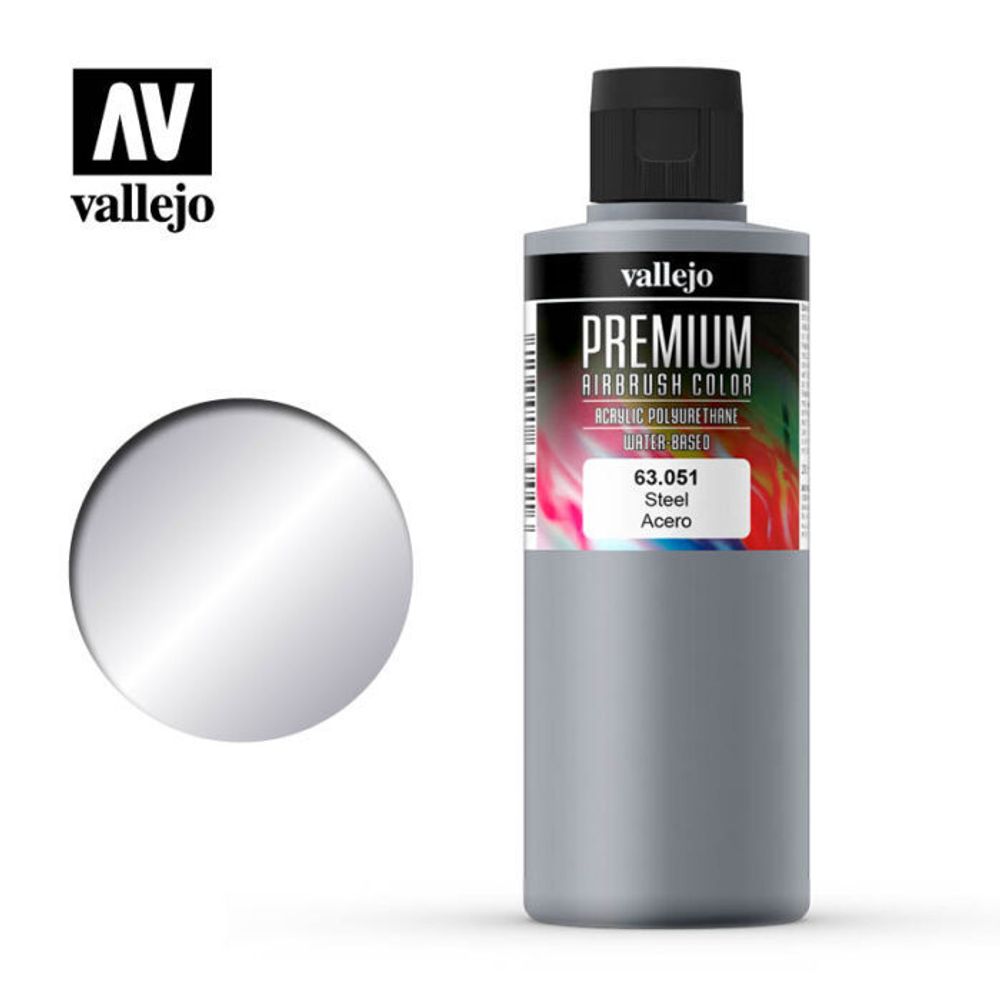 Premium color 60ml. 051-steel