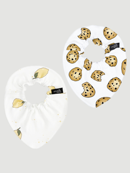 Сет из 2х нагрудников Печенье | Лимоны