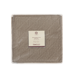Покрывало 150x220 Luxberry Hamilton коричневое