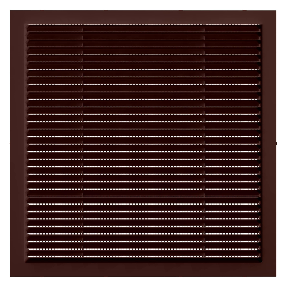 Решетка вентиляционная С сетка 285х285 пластик Brown ERA