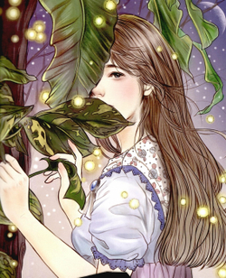 Boy's Love Letter. Coloring Book