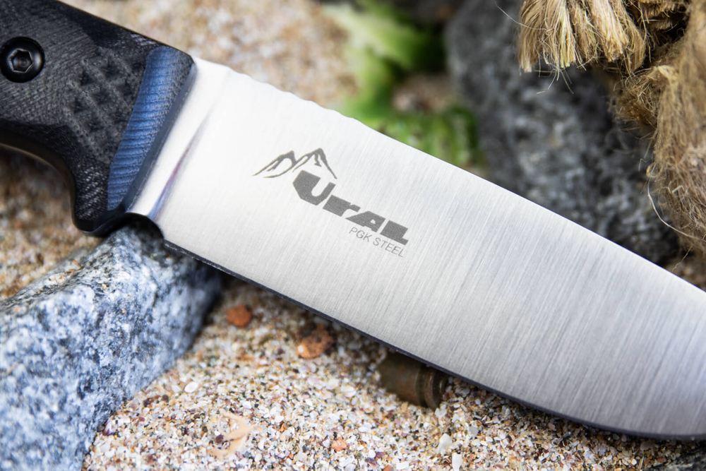 Туристический нож Ural PGK StoneWash G10