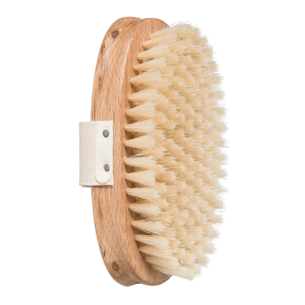 MILA MOURSI Щетка для сухого массажа тела и улучшения микроциркуляции REJUVENATING DRY BODY BRUSH