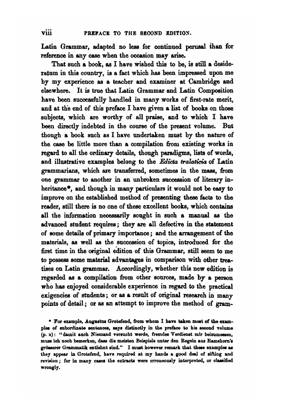 A Complete Latin Grammar for the Use of Students | John William Donaldson