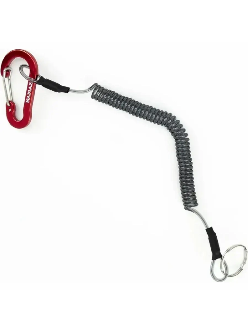 Шнур витой страховочный с карабином 4,5 см