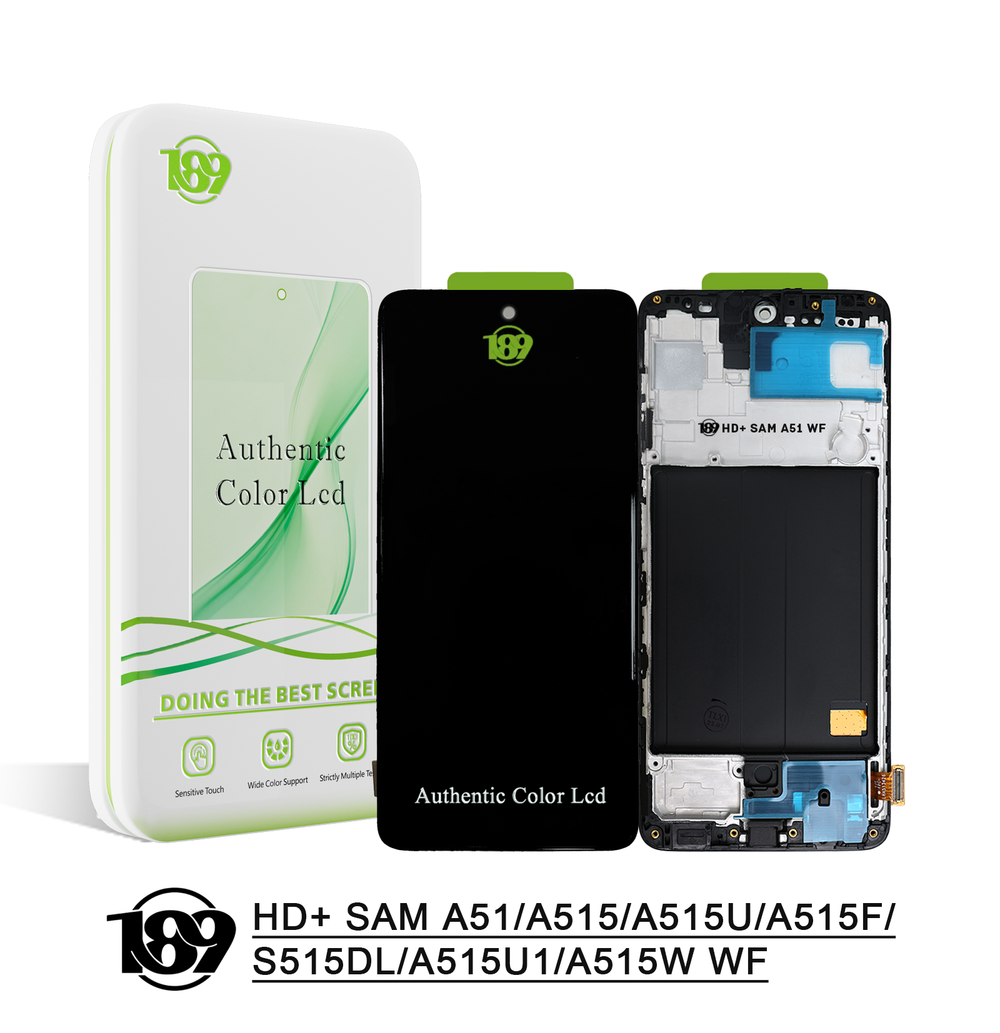 Дисплей Samsung A51 4G/ A515F HD+ Рама; бренд 189 (incell Premium)