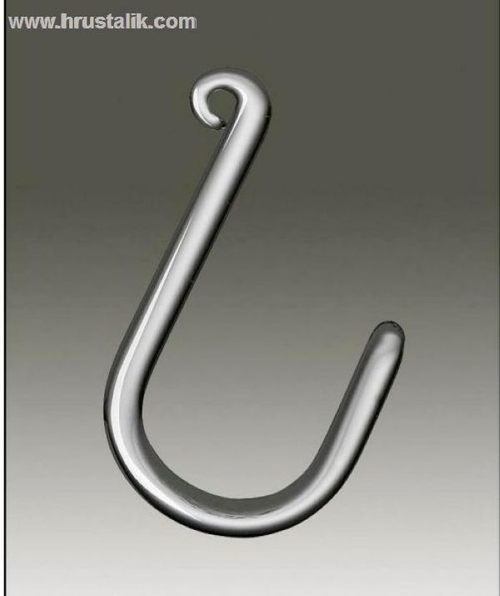 Крючок стеклянный