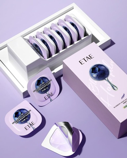 Маска для волос с черникой